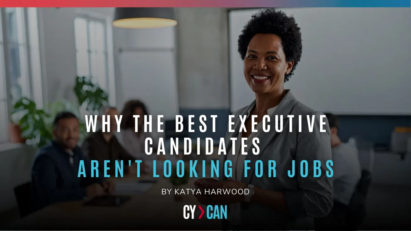 Front view of executive leader smiling due to a successful executive search